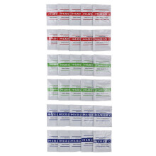 30Pcs PH Powder Solution Buffer Calibration Sachet PH4.00/ PH6.86/PH9.18 PH Calibration Solution Packets