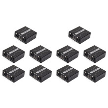 10X Aislador de Audio GX200 Mezclador de Doble Canal 6.5 XLR Aislador de Audio Mezclador de Ruido de Sonido Actual Micrófono Filtro de Tierra Común