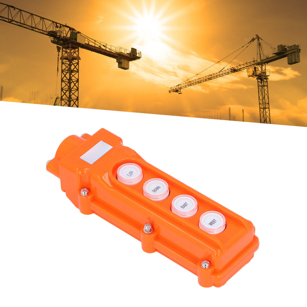 Crane Remote Control Switch Cobâ62 Rainproof 220V/500V Push Button Box 8081390424302