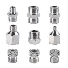 9stk/Set Airbrush Adapter Fitting Tillbehör Ersättningssats Kopplingskopplingsverktyg för Kompressor och Luftborstslang