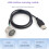 GM861 USB Interface 1D/2D Bar Code QR Code Barcode Scanner Module Stainless Steel Thread with Fill Light 3