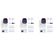 3X Unità TENS Ricaricabile Health Herald Macchina per Terapia Digitale EMS Macchina TENS Fisioterapia Massaggio Collo Corpo