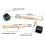 2 in 1 Pocket Chalk Holder Prep Stick Billiard Snooker Pool Cue Tip Pricker Tool 5