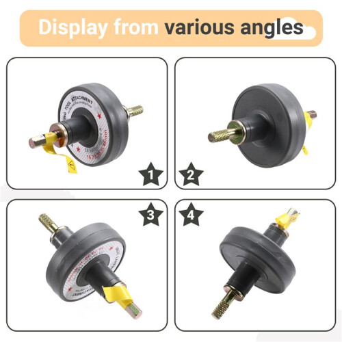 Valve Lapping Tool Kit Small Engine Valve Lapper Kit with 4 Suction Plates Electric Valve Grinding Tool 2