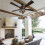 Ceiling Fan Pull Chains,8Pcs Bronze Extension Fan, Lamp Pull Chain Decorative Extender Ornament Fan Chain Connector 5