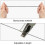Ceiling Fan Pull Chains,8Pcs Bronze Extension Fan, Lamp Pull Chain Decorative Extender Ornament Fan Chain Connector 7
