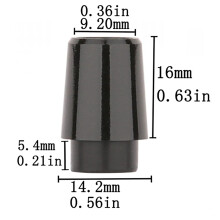 36Pcs Ferrules Compatible with Irons 0.370 Inch Tip Irons Shaft Club Shafts Sleeve Adapter
