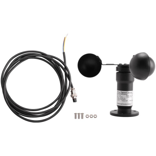 2X Pulse Signal Wind Sensor Digital Anemometer Pulse Signal Output Wind Speed Sensor Anemometer Anemometer 2