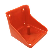 Cage Feeding Bowl with Salt Lick Holder for Livestock and Small Pets, Easy Clean Compact Design