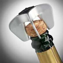 Champagnerflaschenöffner - Sektkorkenentferner - Einfaches Ergonomisches Drehdesign, Flaschenöffner Aus Edelstahl
