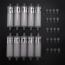 20PCS Cápsula Filtro de Tinta de 80 mm de Largo para Impresora Solvente Myjet Allwin Crystaljet Witcolor Gongzheng Jhf Vista Xaar Cabezal de