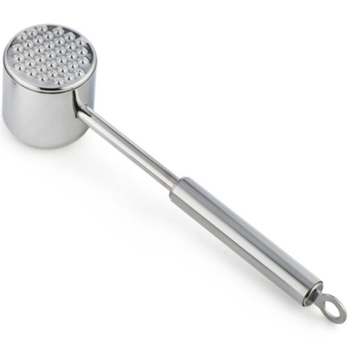 Meat Tenderiser Double Sided Meat Hammer Meat Tenderizer for Schnitzel, Steak
