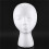 6X Foam Mannequin Wig  Display Hat Cap Wig Holder White Foam 2