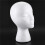 6X Foam Mannequin Wig  Display Hat Cap Wig Holder White Foam 3