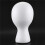 6X Foam Mannequin Wig  Display Hat Cap Wig Holder White Foam 8