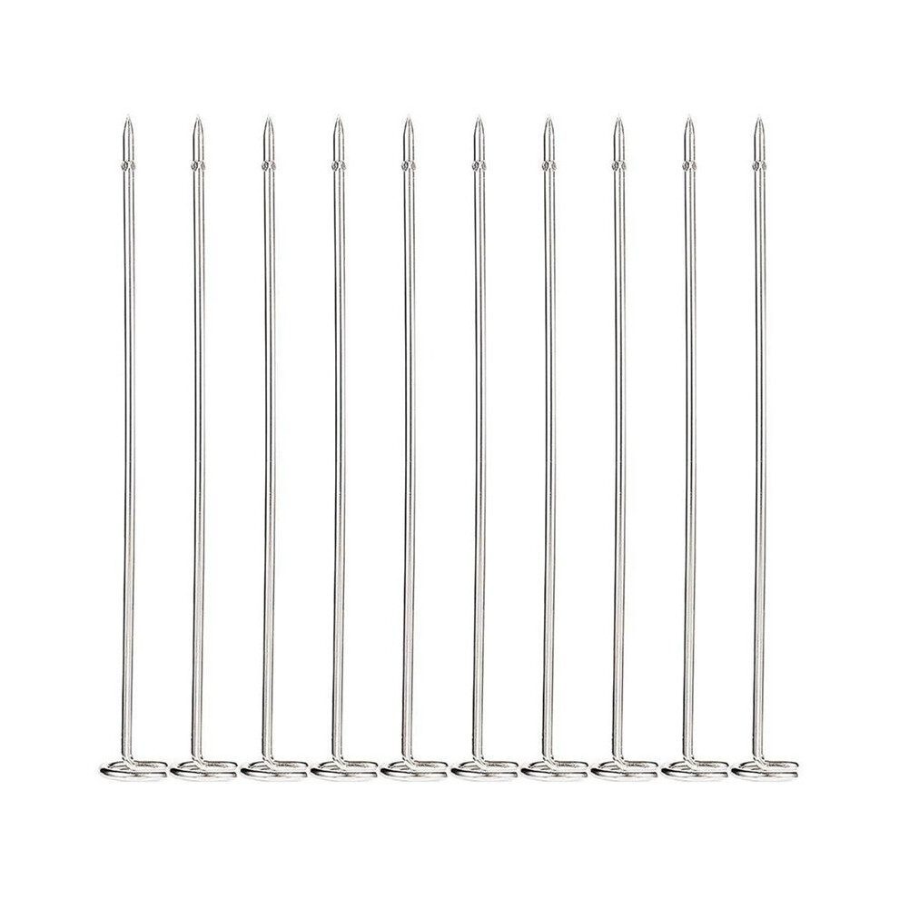Kebab Skewers For Foodi Ag300, Ag300c, Ag301, Ag301c, Ag302,Ag400,Ig301a,10 Skewers Stainless Steel 7.25 Inch Long 4712893073158