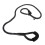 Black Reflective Dog Rope Leash Ergonomic Design for 6