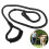 Black Reflective Dog Rope Leash Ergonomic Design for 8