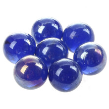 40 Pcs Marbles 16mm Glass Marbles Knicker Glass Balls Decoration Toy Dark