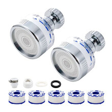 Sink Water Filter Faucet, Faucet Filter,360 Rotating Faucet Filters Purifier Tap Filtration for Home Bathroom & Kitchen
