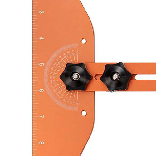 Stair Tread Gauge Stair Ruler Multi-Function Folding Ruler Precision Stair Measurement Tool for Carpentry Projects 1