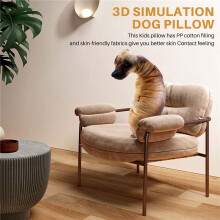 Almofada 3D Bonito DobráVel Impresso para Cachorro Animal Realista CabeçA de CãO EngraçAdo Cosplay CriançAs Brinquedo Favorito Almofada para Casa