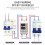 3X Din Rail Dual Display Adjustable Over Voltage Current and Under Voltage Protective Device Relay 40A 220V 230V 9