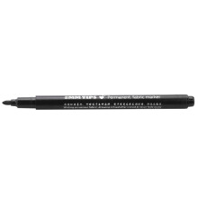 10 x Fabric Pens Permanent Colors for DIY Textile Clothes T-Shirt Shoes Black
