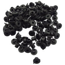 100PCS Silicone Grommets for Tattoo Needles - T Type, 4x2.5x5.5cm