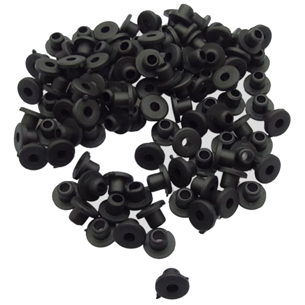 100PCS Silicone Grommets for Tattoo Needles - T Type, 4x2.5x5.5cm