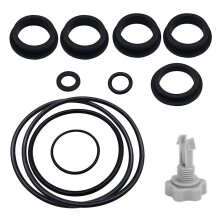 Pool Pump Seal Kit with ORings and Air Release Valve, LeakProof Durable Sand Filter Pump Set