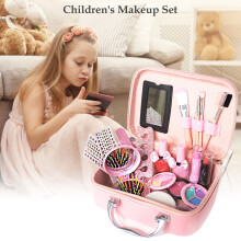 Kinder-Make-up-Spielzeugset 20x16x8cm Umweltfreundliches ABS-Spielkosmetik-Geschenk