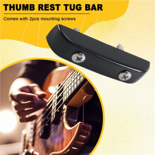 Puxador de Dedo para Descanso de Polegar para Guitarra Baixo de PrecisãO de Jazz de PláStico