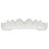 1PC Temporary Cosmetic Denture Top Teeth - PU + Polyester, 22x7x13cm 1