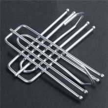 Window Treatment 4 Prongs Pinch Pleat Drapes Curtain Hooks 120Pcs