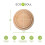 Compostable, Biodegradable, Disposable  Leaf Plates Sturdy, Microwave & Oven Safe (40, 8 Inch Round Plates) 6