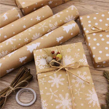 GeschenkpapierböGen, für Weihnachten Geburtstagsparty Geschenkpapier Set mit 15 Geschenkpapieren, Geschenkpapier