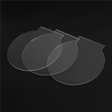 2mm Acrylic Sheet Clear Cast for Plexiglass with Double Sided Protective for LED Light Base Signs DIY Display 24 Pcs