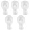 5X  Foam Mannequin Wig  Display Hat Cap Wig Holder White Foam 1