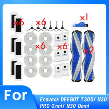 Vervangende Accessoires voor DEEBOT T30S/ N30 PRO Omni/ N30 Omni Robotstofzuiger