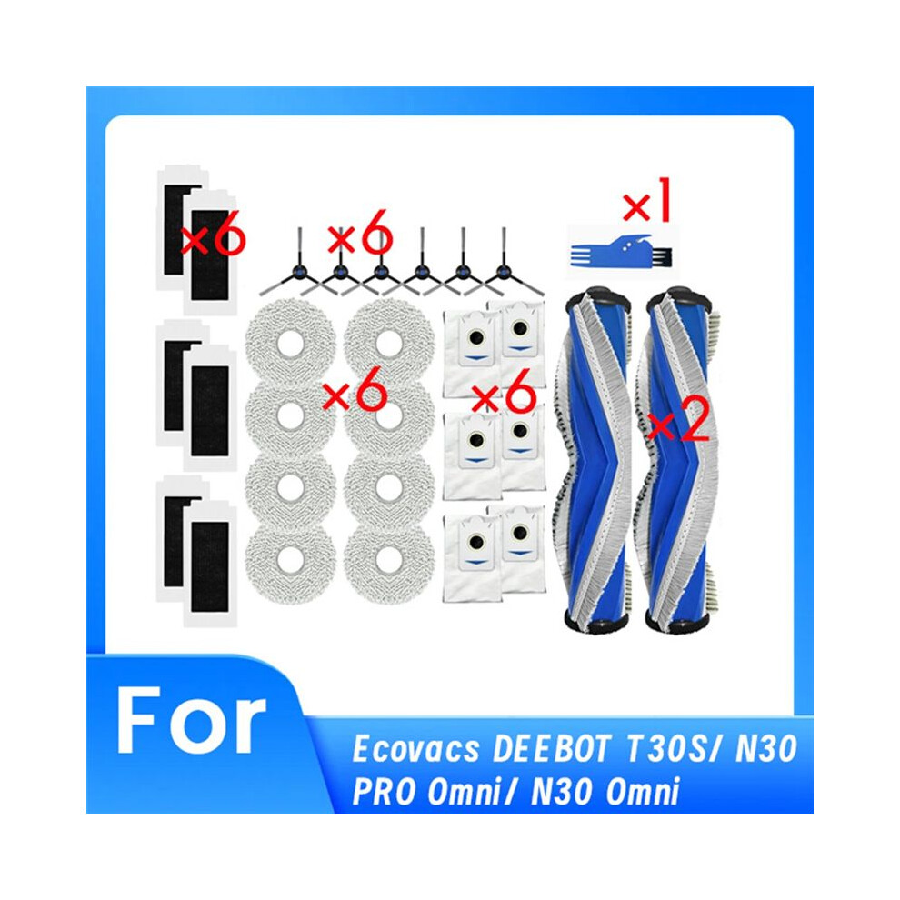 Replacement Accessories Parts For Deebot T30s/ N30 Pro Omni/ N30 Omni Robot Vacuum Cleaner 6031974565138