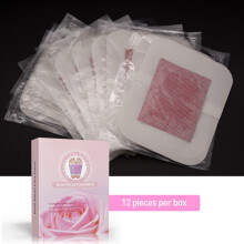 12 Stück Rosen-Detox-Fußpflaster Natürliche Fußpflegesticker mit 2 Jahren Haltbarkeitsdatum