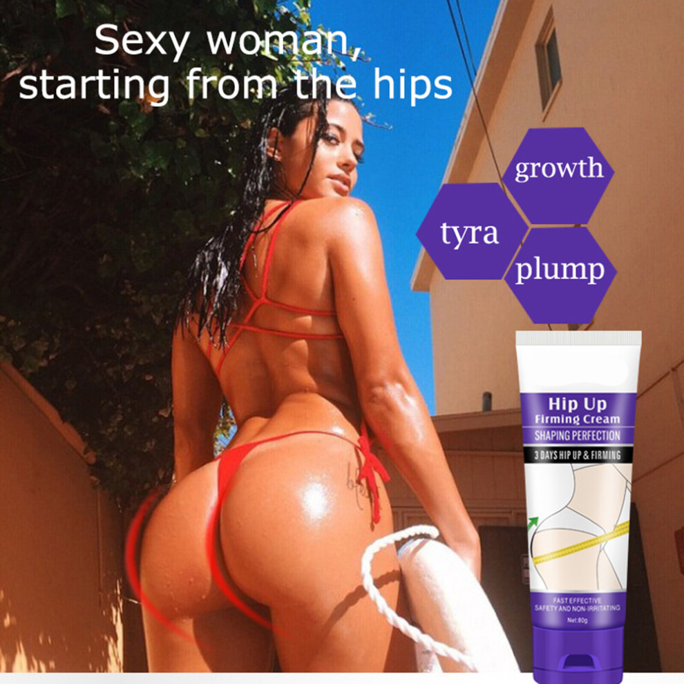 80g Natural Plant Butt Enhancement Cream for Firm, Round, Elastic Buttocks