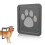 Pet Kitty Dog Door Flap Gate Opener Controlled Entry Electronic Screen Window Protector Wall Mosquito Net(Small) 5
