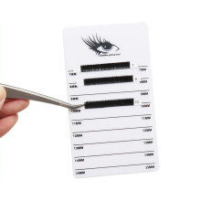 Acrylic Eyelash Display Board 8 Rows 117x67x50mm Lash Tool Holder