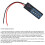 10 Pcs Battery Level Indicator 3S Ternary Lithium Battery Phosphate Lead-Acid Battery Capacity Display Meter 5