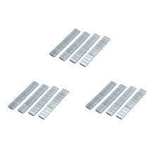 12X Selbstklebende Auto Lkw Reifen Reifen Rad Balance Gewichte Streifen 2.1Oz / 60G Silber