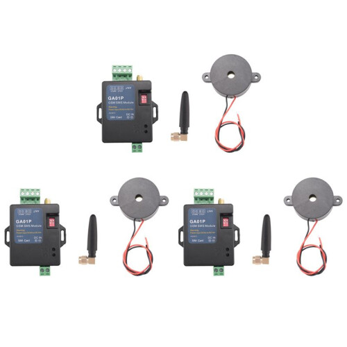 3X GA01P Vending Machine GSM Alarm Box Support Power Failure Alert One Alarm Input One Alarm Voltage Output 1