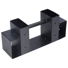 Firewood Rack Outdoor Weatherproof Powder Coated Elevated Log Holder for Fireplace and Patio