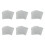 24pcs ABC Clear 145x145mm Square Large Pegboards Board for Hama Fuse  Bead 1